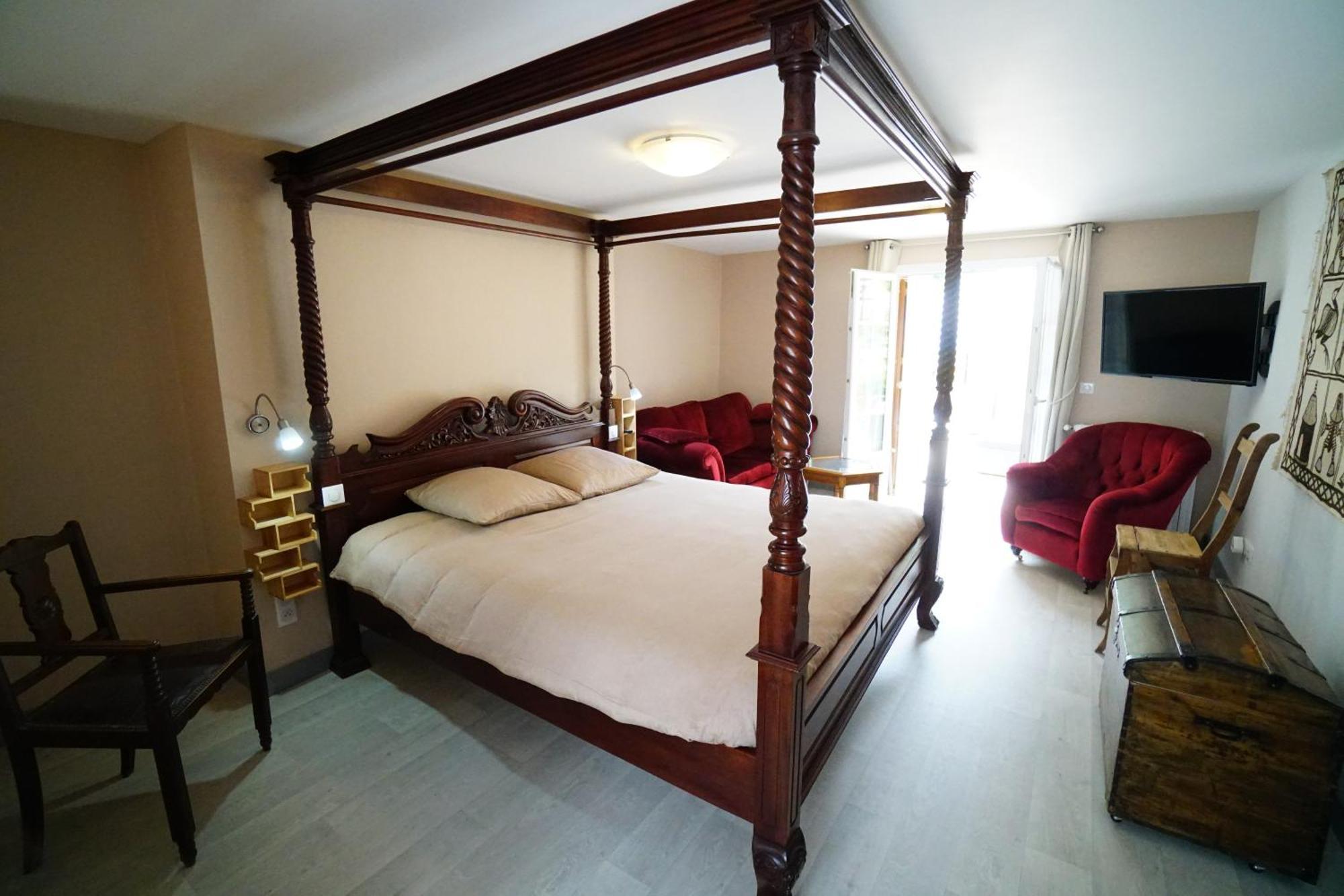 Bed and Breakfast Le Potager Saint-Georges-de-Monclard Exterior foto